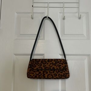 ASOS cheetah shoulder purse
